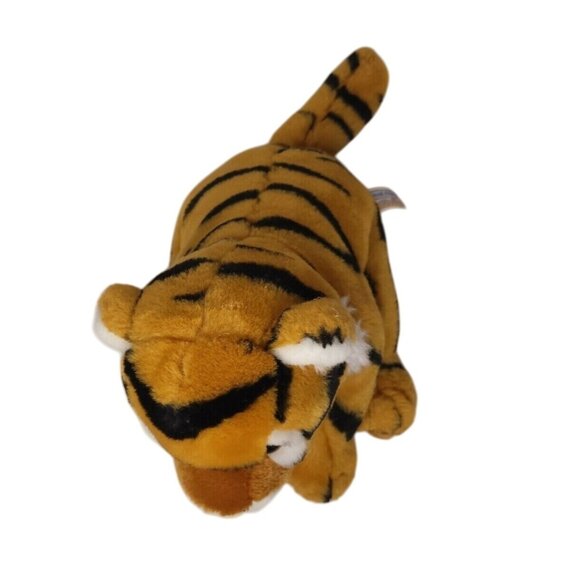Vintage Animal Alley 10" Plush Sitting Tiger Cub Stuffed Animal Toy - Picture 5 of 5